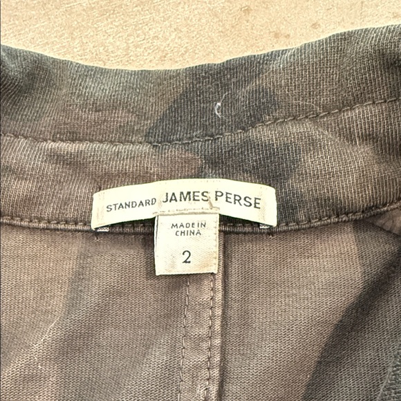 James Perse Camouflage Field Jacket - Picture 2 of 8